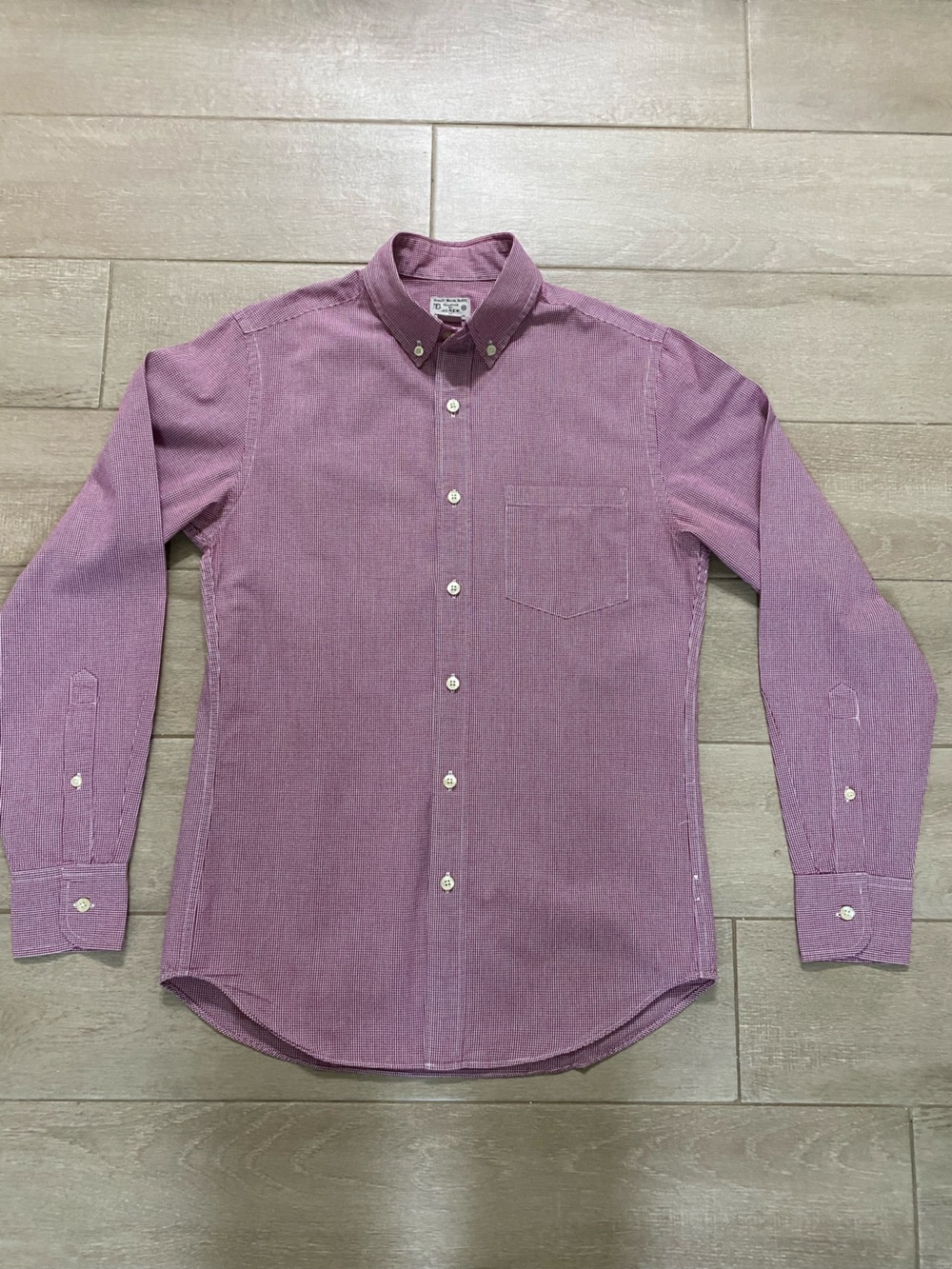 Men's Button-Down Shirt in Dusty Mauve